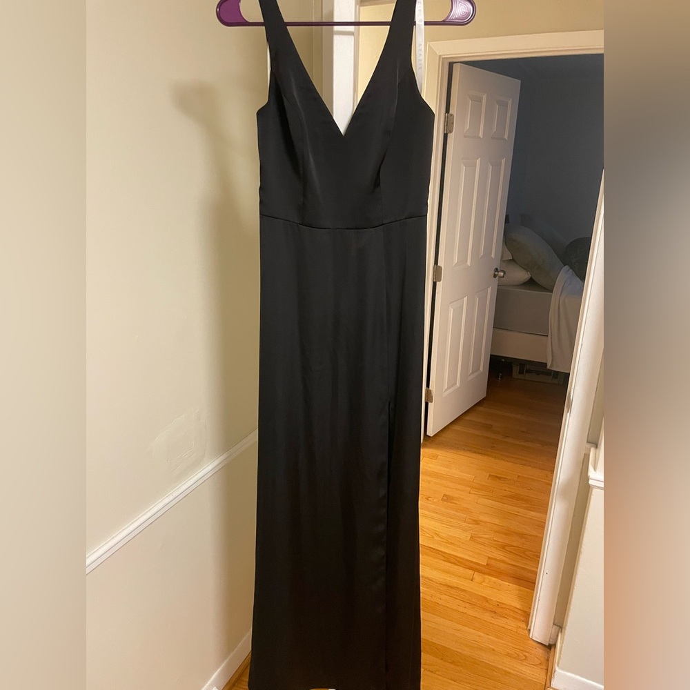 Azazie Black Evening Gown